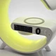 Світильник із бездротовою зарядкою телефону LED Wireless Charging Speaker G63 колонка нічник RGB-підсвічування - зображення 2