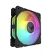 Кулер для корпуса ASUS TUF Gaming TR120 ARGB Reverse Triple Pack Black (90DA00D0-B09020) - изображение 2