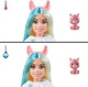 Лялька Barbie Cutie Reveal (Series Fantasy) Llama Plush Costume - Красуня Барбі з вихованцем у плюшевому костюмі лами (HJL60) - Ігровий набір Mattel - зображення 5