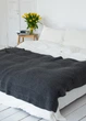 Плед в'язаний Betires Home евро 220х240 Antracite - зображення 2