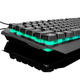 Клавіатура XO KB-01 Keyboard RGB Backlit Metal ( English Version ) Black - зображення 4