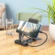 Адаптер хаб Type C Hoco HB25 Type-C to USB2.0*3+USB3.0 black - изображение 6