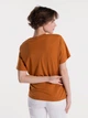 Футболка жіноча коричнева Arber T-shirt W v-neck XS коричневий (W13.07.38.321) - изображение 3