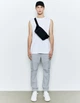 Майка H&M Ж1104915 (07578133) колір білий L - изображение 2