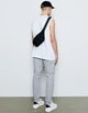 Майка H&M Ж1104915 (07578133) колір білий L - изображение 4