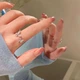Каблучка Метелик, срібляста - зображення 5