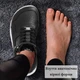 Кроссовки высокие, унисекс босоногая обувь Barefoot Barebarics Zing 39р (25.3 см), черный цвет, BE-02 №4 - изображение 13