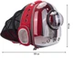 Рюкзак перенесення для тварин розсувний CosmoPet CP-16 для котів та собак 42x32x23 см Red - зображення 2