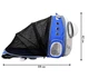 Рюкзак перенесення для тварин розсувний CosmoPet CP-16 для котів та собак 42x32x23 см Blue - зображення 3
