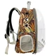Прозрачный рюкзак для переноски животных CosmoPet CP-07UKC для кошек и собак Brown - изображение 4