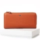 Женский кожаный кошелек Classik DR. BOND WN-23-21 orange - изображение 1