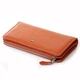 Женский кожаный кошелек Classik DR. BOND WN-23-21 orange - изображение 5
