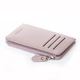 Женский кожаный кошелек Classik DR. BOND WN-23-16 pink-purple - изображение 3