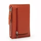 Женский кожаный кошелек Classik DR. BOND WN-23-17 orange - изображение 2