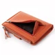 Женский кожаный кошелек Classik DR. BOND WN-23-17 orange - изображение 7