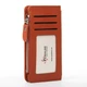 Женский кожаный кошелек Classik DR. BOND WN-23-16 orange - изображение 4