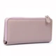 Шкіряний жіночий гаманець Classik DR. BOND WN-23-21 pink-purple - зображення 4