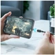 Кабель HOCO Lightning магнітний Sereno magnetic charging cable X52 1m 2,4A Black - зображення 7