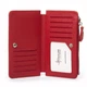 Женский кожаный кошелек Classik DR. BOND WN-23-16 red - изображение 2