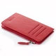 Женский кожаный кошелек Classik DR. BOND WN-23-16 red - изображение 4