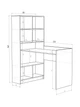 Компьютерный стол Furnigrade КСШ5 белый 160х120х80 - изображение 2