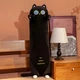 Игрушка плюшевая Кот батон Темная Ночь 130 см, Кот-подушка детская антистресс, Черный - изображение 1