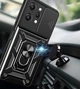 Чохол Fiji Camera Defence для Xiaomi Redmi 12 бампер із захистом камери та підставкою Black - зображення 3