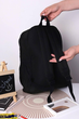 Рюкзак детский No Brand 7-5119 черный - изображение 2