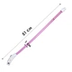 Світлодіодний LED нашийник Lesko L-18 Pink M USB водовідштовхувальний, що світиться, для собак і котів - зображення 5