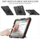 Чехол Carbon Armor Cover Tablet на Samsung Galaxy Tab S9 FE (10.9") / защитный чехол для планшета с ремешком в комплекте / (черный) - изображение 5