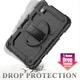 Чехол Carbon Armor Cover Tablet на Apple iPad Mini 6 (8.3") / защитный чехол для планшета с ремешком в комплекте / (черный) - изображение 6