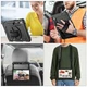 Чехол Carbon Armor Cover Tablet на Samsung Galaxy Tab S9 FE (10.9") / защитный чехол для планшета с ремешком в комплекте / (черный) - изображение 6