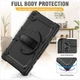 Чехол Carbon Armor Cover Tablet на Samsung Galaxy Tab S6 Lite (10.4") / защитный чехол для планшета с ремешком в комплекте / (черный) - изображение 5