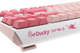 Klawiatura przewodowa Ducky One 3 TKL Cherry MX Red USB White-Pink (100043075) - obraz 3