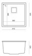 Zlewozmywak Quadron David 40 HQD4242U8-C1 - obraz 3