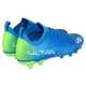 Бутсы футбольные с носком SP-Sport Ultra Game 0402-1 размер 44 Blue-Neon Green - изображение 4