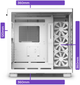 Корпус NZXT H Series H9 Elite Edition Chassis All White (CM-H91EW-01) - зображення 9