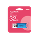 Флеш-накопичувач ADATA USB 2.0 C906 32Gb Water Blue - изображение 2