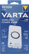 Powerbank Varta Wireless 20000 mAh Biały (4008496056101) - obraz 5