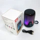 Портативная колонка TG 652 blue с разноцветной подсветкой - изображение 9