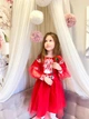 Сукня вишиванка дитяча червона Panyanka 110 - изображение 4