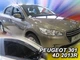 Дефлекторы окон (ветровики) HEKO для Peugeot 301 2013+ 4D вставные 4 шт - изображение 7