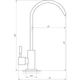 Кран для зворотнього осмосу Globus Lux ALPEN SBT1-55M-BB - изображение 5