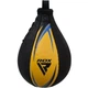 Пневмогруша боксерська RDX 2Y Boxing Speed Ball Leather Multi Yellow/Blue - изображение 2