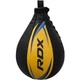 Пневмогруша боксерська RDX 2Y Boxing Speed Ball Leather Multi Yellow/Blue - изображение 3