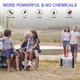 Пастка для комах з UV підсвічуванням Mosquito trap WD-243 2200V (39,5cm) Black / White - изображение 6