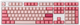 Klawiatura przewodowa Ducky One 3 Cherry MX Red USB Gossamer Pink (WLONONWCRA265) - obraz 1