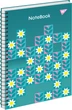 Набір зошитів для записів YES Simple flowers А4 В клітинку 80 аркушів х 2 шт (151978) - зображення 3
