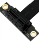 Райзер гнучкий REV 3.0 шлейф PCI-E 3.0 1x -> 1x 90 на 90 градусів 20 см (683677195-11) Чорний - зображення 8