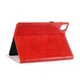 Чехол для Deexe Crocodile Style для iPad Air 4 / 5 10.9 (2020/2022) / iPad Pro 11 (2020/2021) - Red - изображение 3